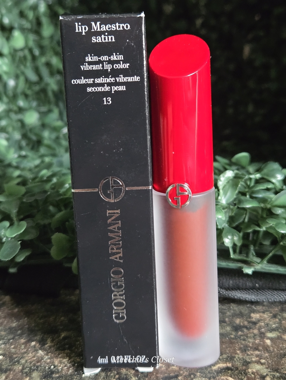Giorgio Armani Lip Maestro Satin Gala Night 13 NIB